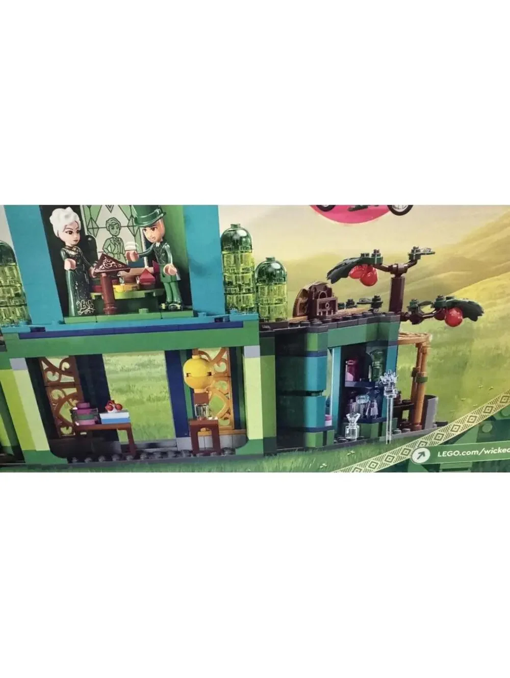 LEGO Wicked WELCOME TO EMERALD CITY 75684 Toy Building Kit Elphaba Glinda Oz New
